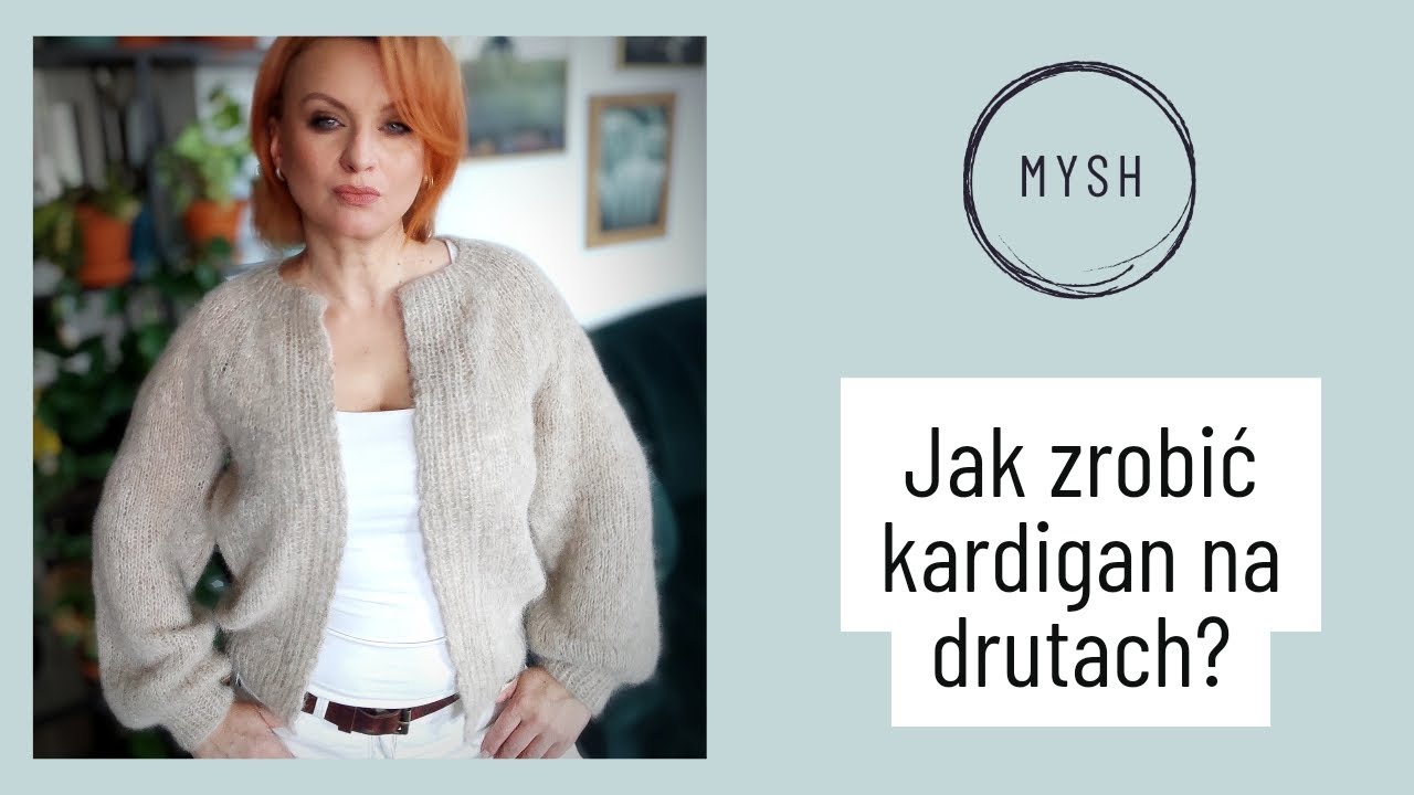 Jak zrobić kardigan na drutach część 2 - prosty tutorial