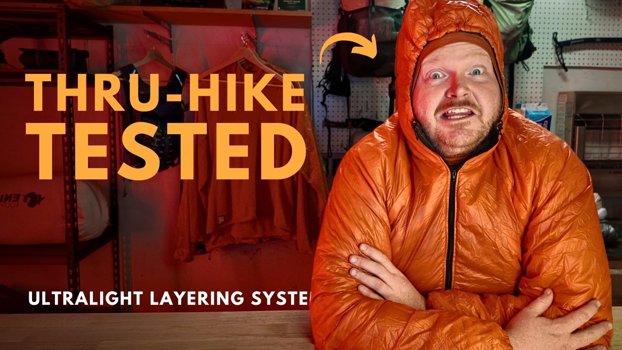 Система слоёв Ultralight Thru-Hiker: версия PCT