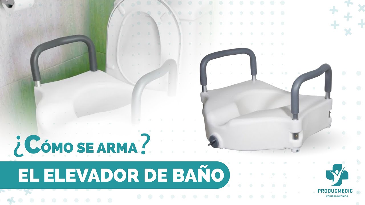 APRENDE A ARMAR TU ELEVADOR DE BAÑO 😃💙 | PRODUCMEDIC