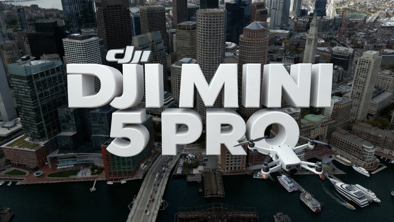 Boston from Above | DJI Mini 5 Pro 4K Cinematic Drone Footage