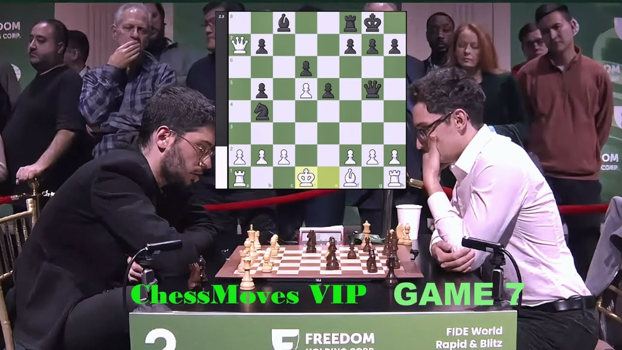 Alireza Firouzja(2871) vs. Fabiano Caruana(2796) / opening trap & checkmate on the board!!