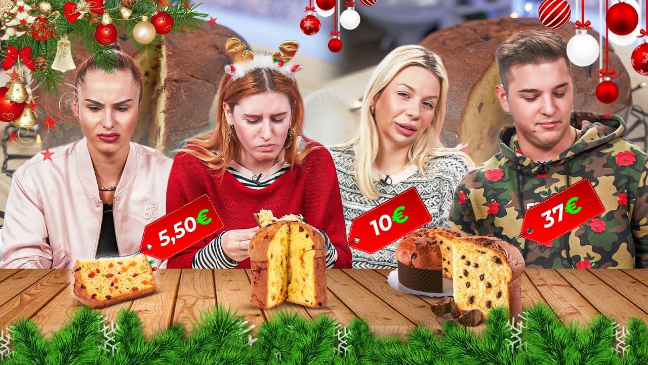 JEDEMO SKUPI I JEFTINI BOŽIĆNI KOLAČ! | *ovo je odvratno* | Josip, SaamoPetraa, Ridziy & xniks2x
