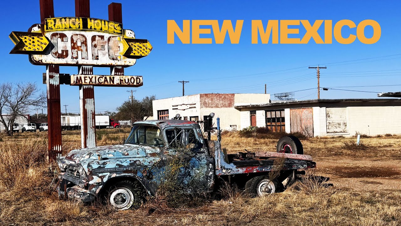 Here's What’s Left Of Route 66 in NEW MEXICO