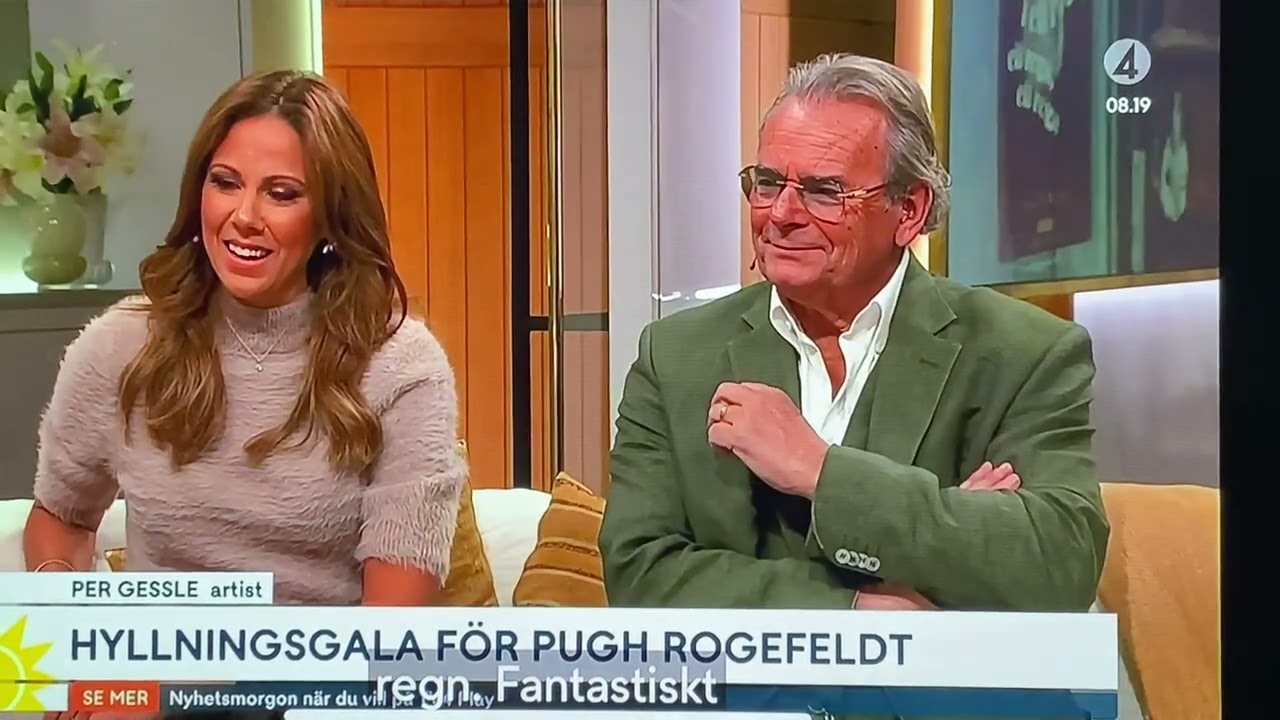 Per Gessle Nyhetsmorgon TV4