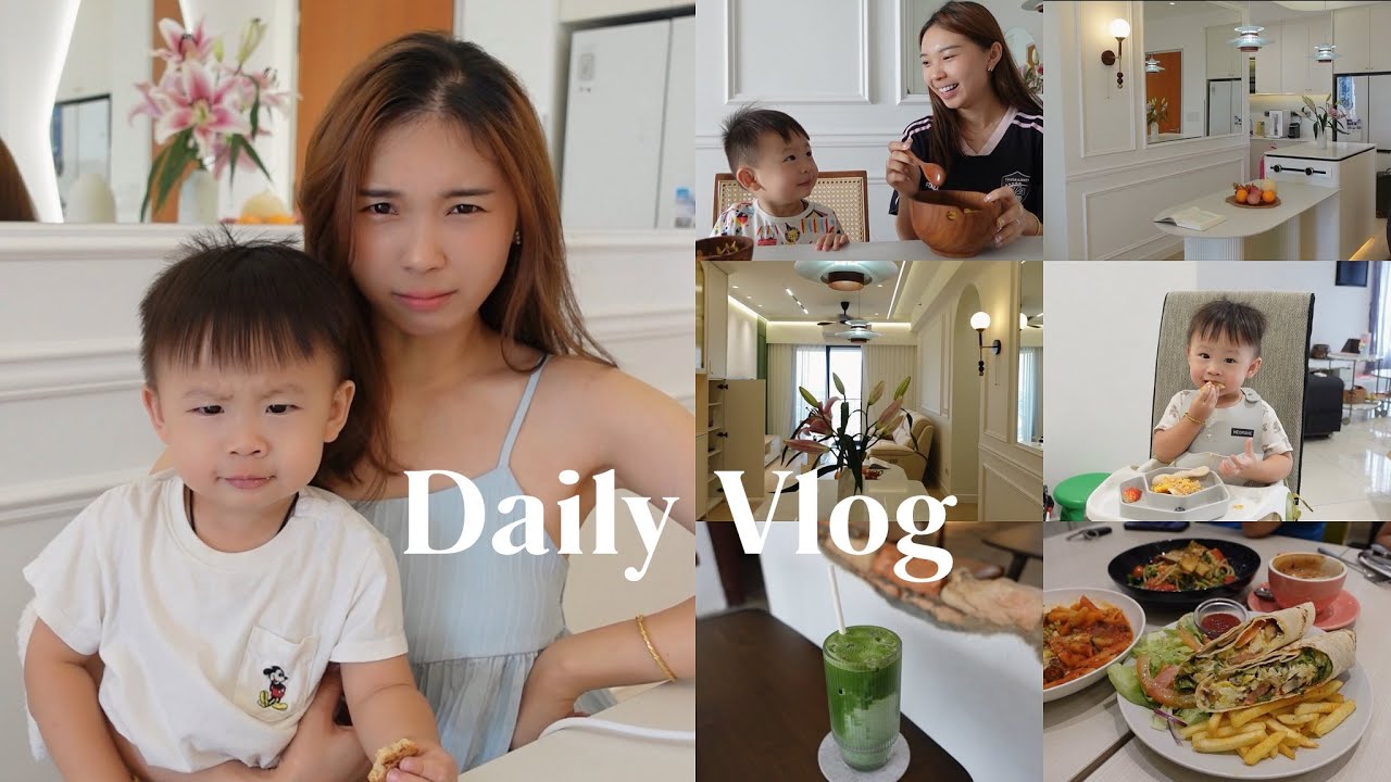 daily vlog ✿ | 99年媽媽帶娃日常👶｜我媽搬家了！🏡｜母嬰博主忙碌日常💼｜準備輔食！🥣