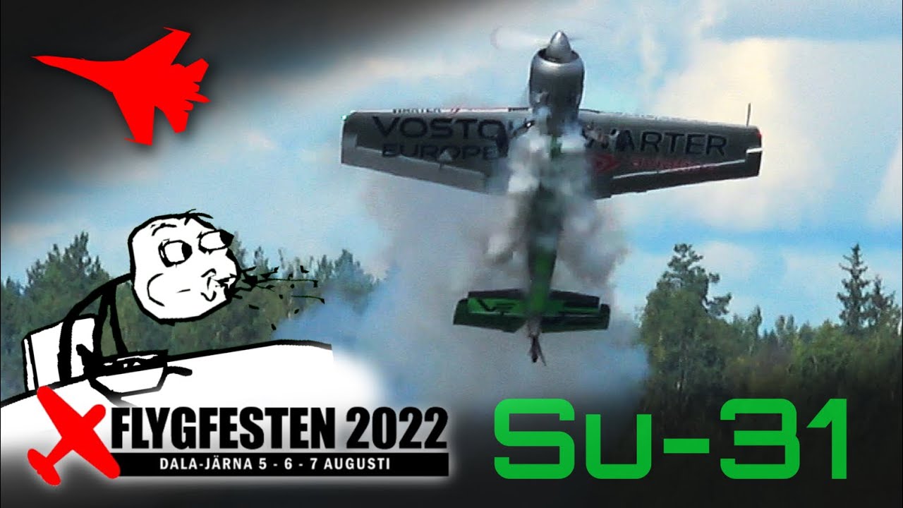 He Did Just ...WHAT?? - Jurgis Kairys, Sukhoi Su-31 ✈️ FLYGFESTEN 2022