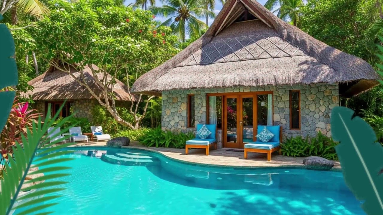 Upbeat Bossa Nova Jazz at Seaside Ambience - Morning Jazz Music with Sound of Ocean Waves to Refresh