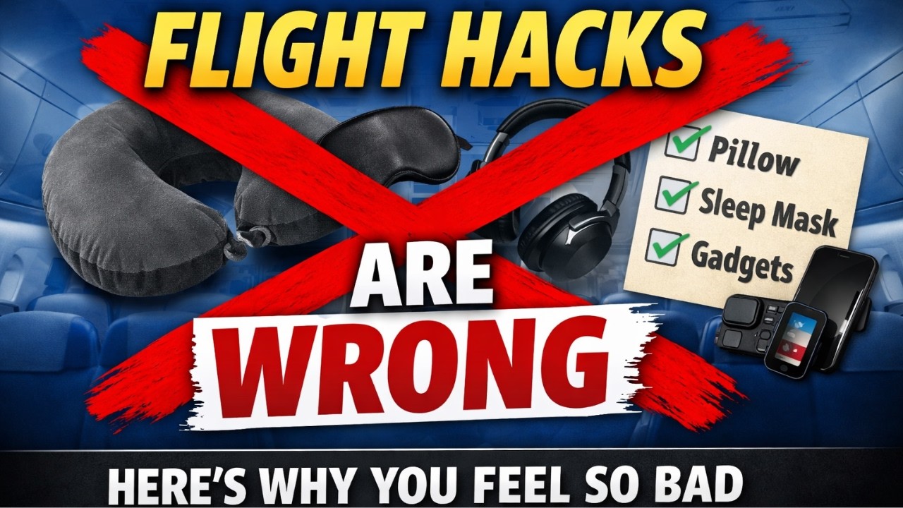 Ex Travel Agent Reveals the TRUTH About Long Haul Flights Stop Following These “Hacks”