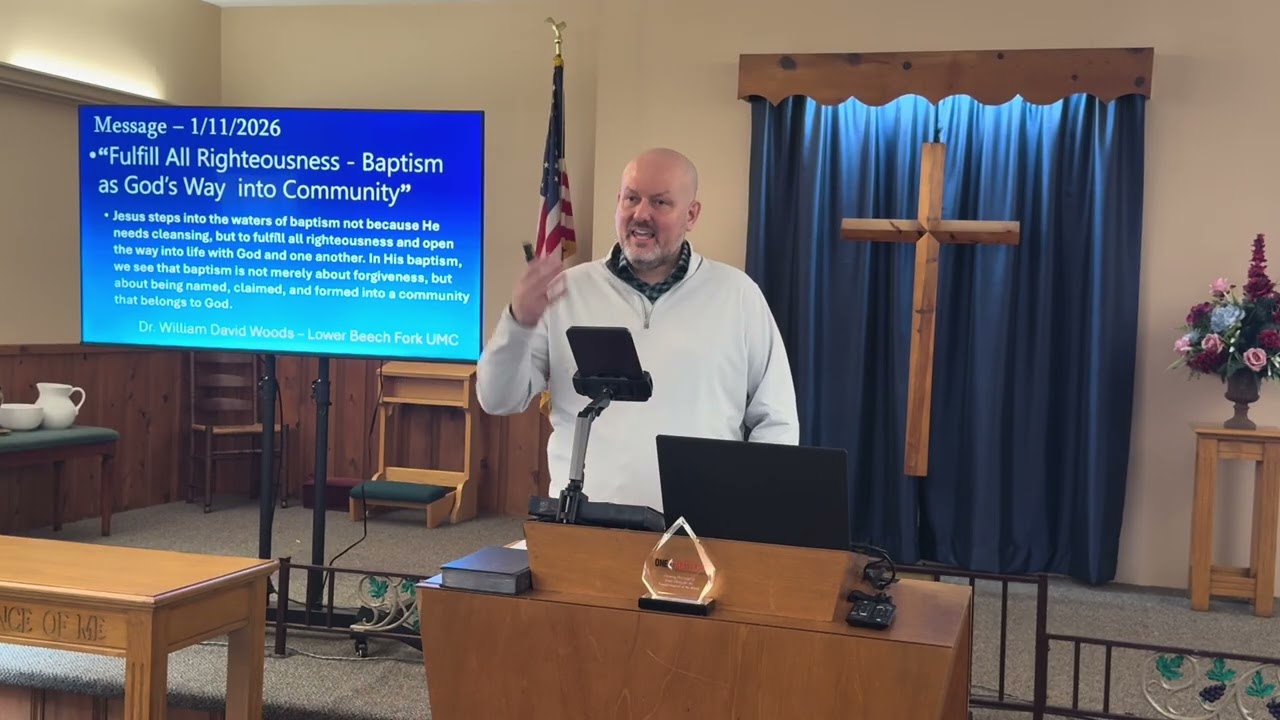Fulfill All Righteousness - Baptism as God’s Way into Community 