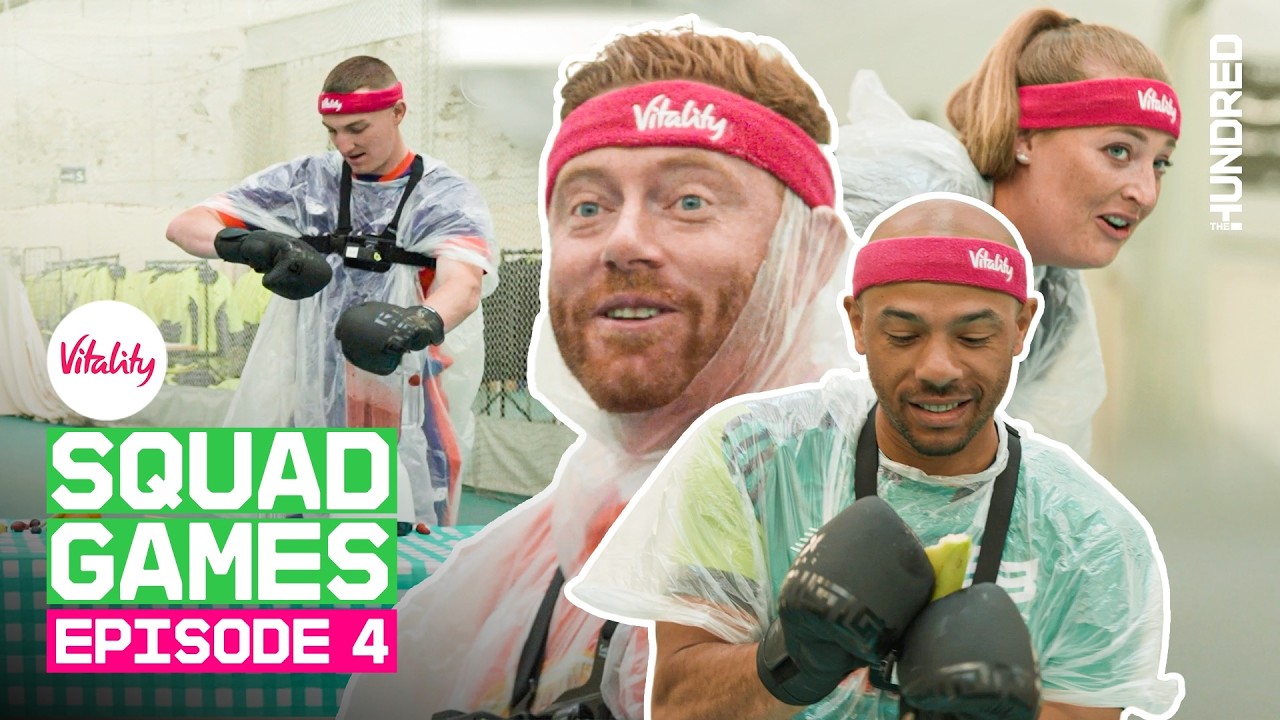 Ever seen a smoothie made like this? 😂 Vitality Squad Games ft. Ecclestone, Bairstow & more!