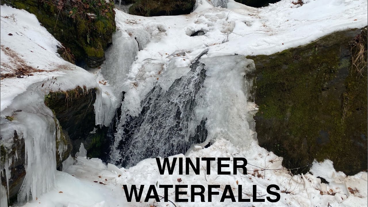 Winter Waterfalls of York County : McCalls Ferry and Mill Creek Falls 