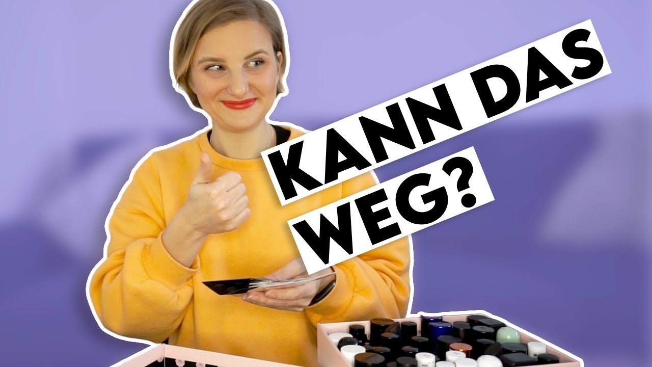 Es geht weiter: NAGELLACK AUSSORTIEREN! | MINIMALISMUS