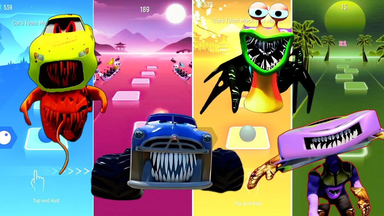 The Giant pixar spider monster vs Giant monster truck eater vs Snail Turbo eater vs Giant thanos car