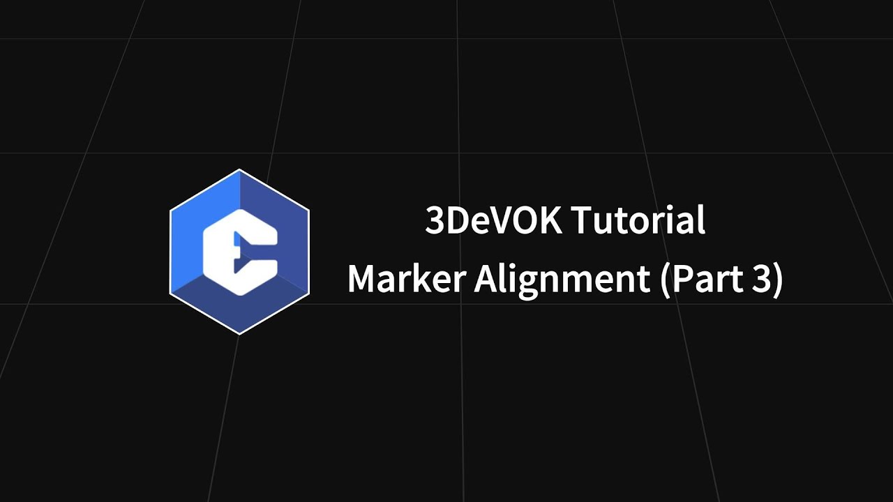 3DeVOK Tech Tutorial – Cross-Line Laser & Marker Point Stitching (Part 3)