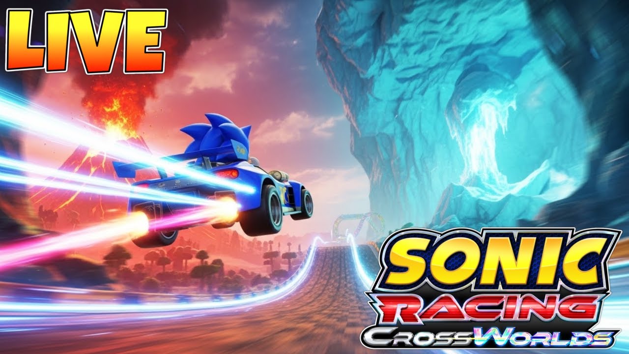 LONG DAY LET'S RACE ✅ SONIC RACING CROSSWORLDS ✅ !sr FOR PLAYER ID ✅