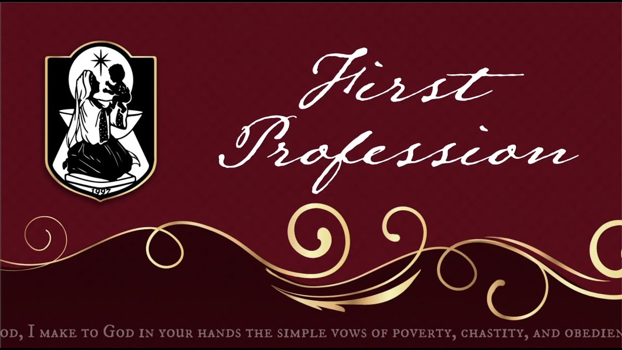 First Professions (First Vows) | Sisters of Mary, Mother of the Eucharist