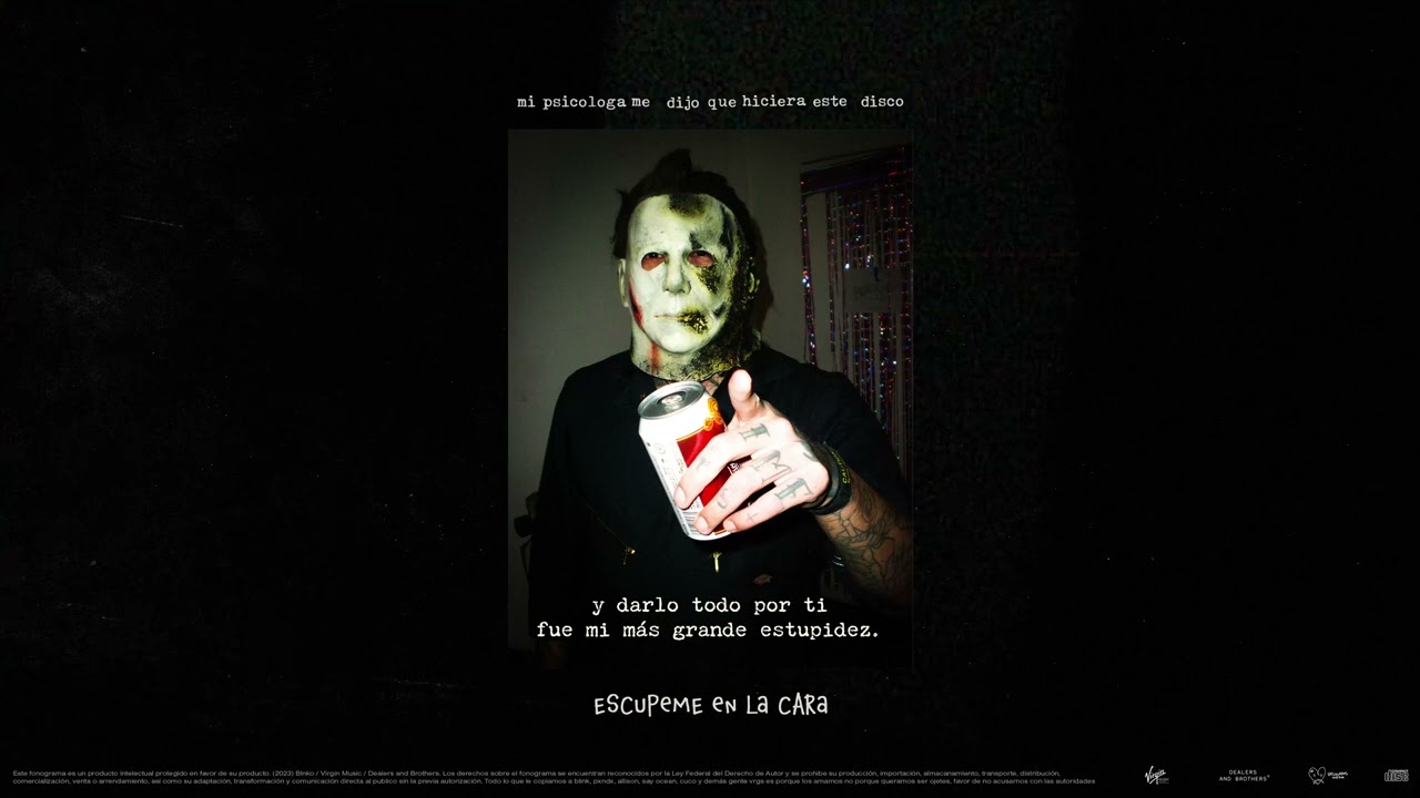 Blnko - Escúpeme En La Cara (Lyric Video)