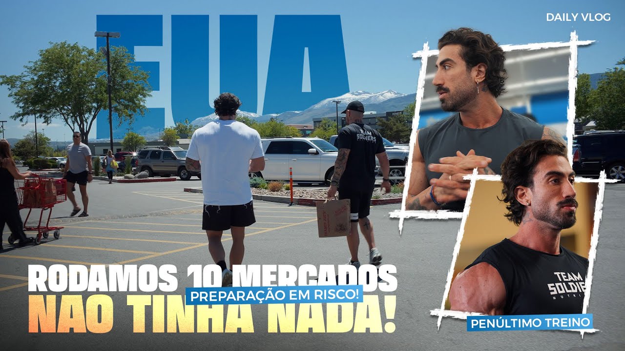 DAILY VLOG - CRISE NA PREPARAÇÃO! A COMIDA SIMPLESMENTE SUMIU! 3 DAYS OUT
