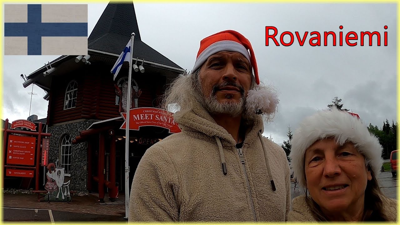 🚕🏕 🇸🇪 🇫🇮 Das Wikinger Abenteuer (15) Lappland - Rentiere, Polarkreis und Besuch beim Weihnachtsmann