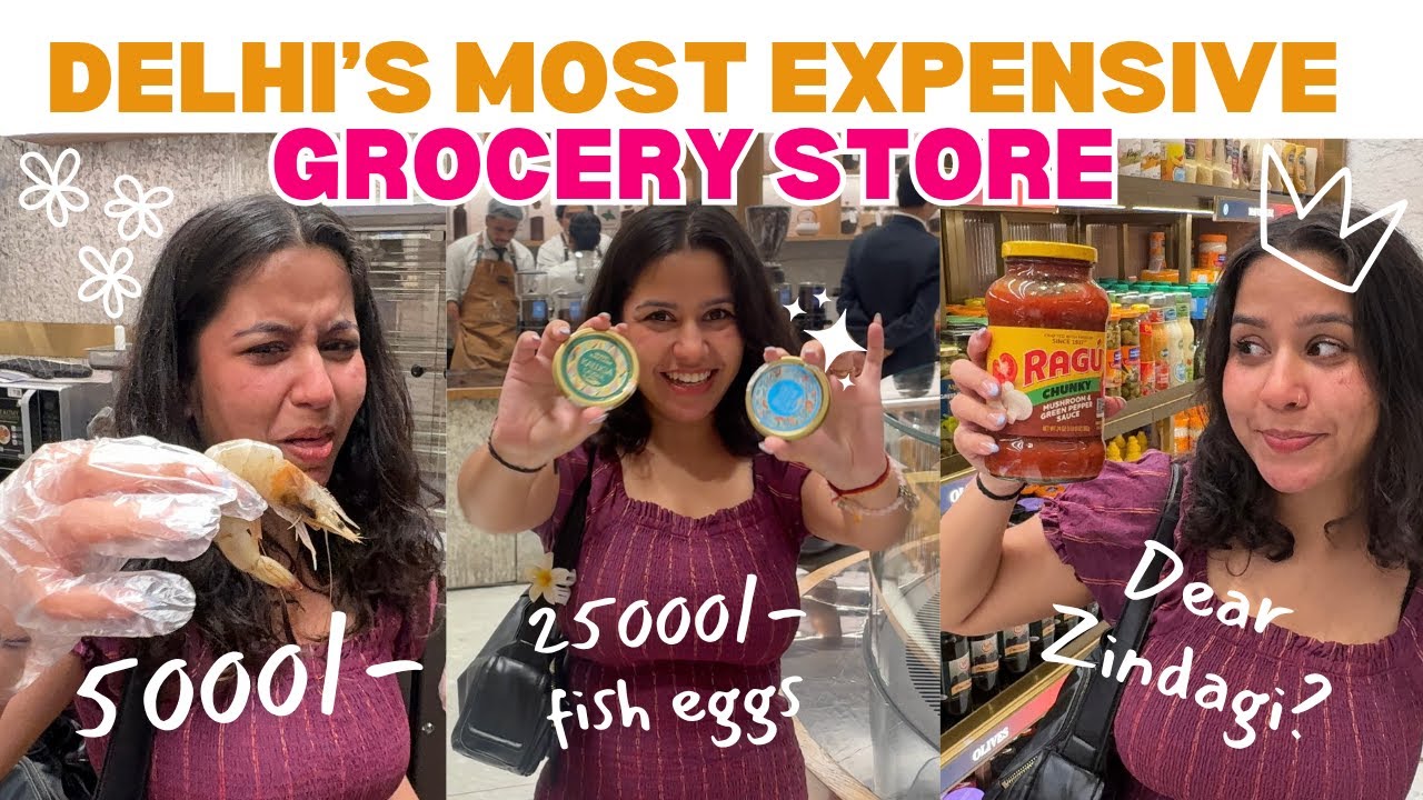 Delhi’s Billionaire Grocery Store| 25,000 Honey| 8000 Coffee |1600 Chocolate Punjabi Pookie in shock