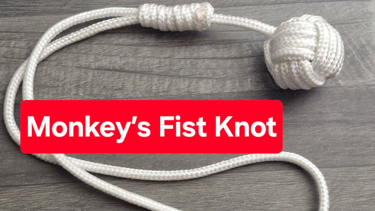How to Tie a Monkey’s Fist Knot | Decorative Knot for Tricks & Keychains