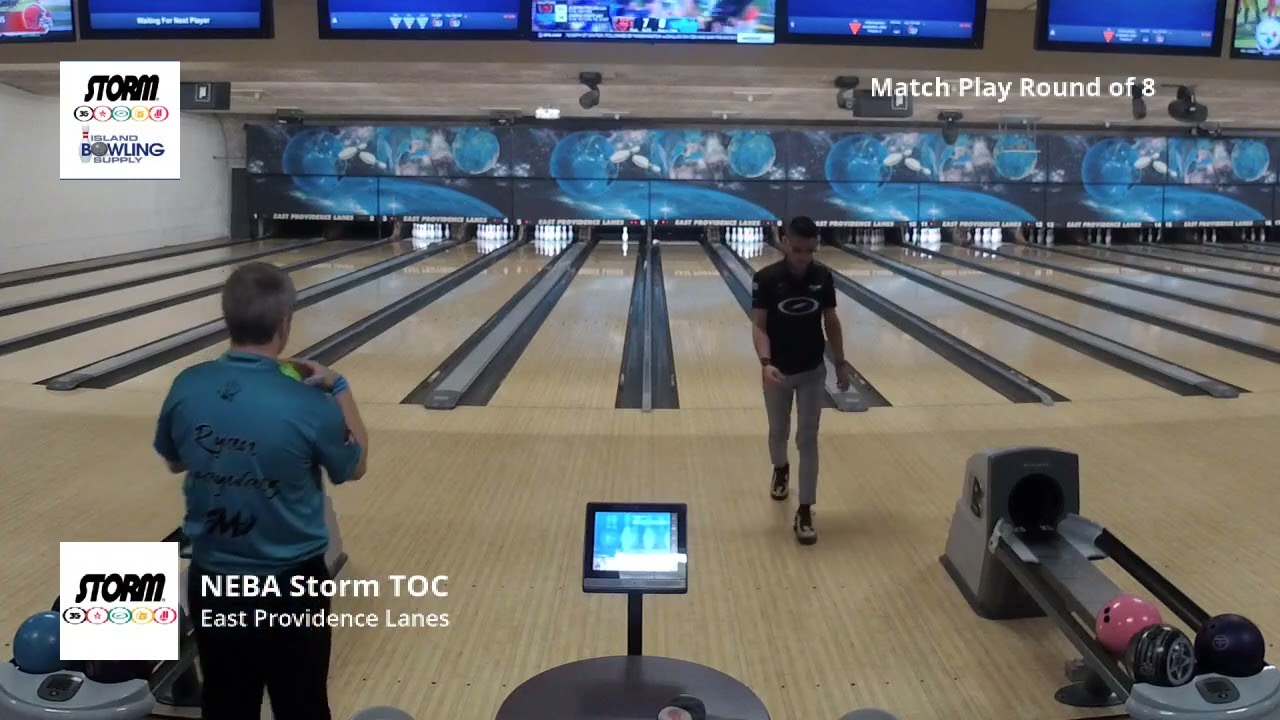 NEBA Storm TOC Singles at E. Providence Lanes Match Play Round of 8 - 11-19-2023