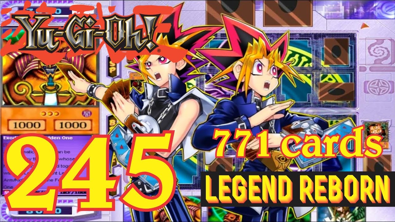(245/771 cards) WIN | Yu-Gi-Oh! Power of Chaos LEGEND REBORN