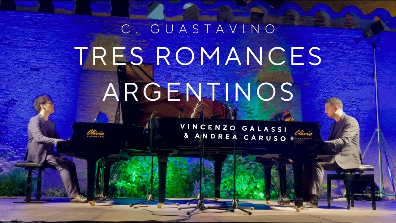 C. GUASTAVINO: Tres Romances Argentinos (for 2 pianos)