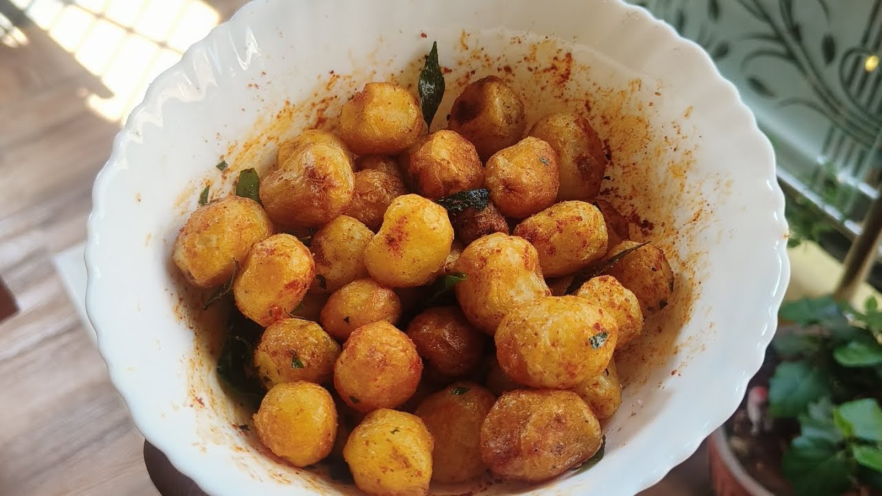 Baby potato fry recipe | Aloo fry | potato fry recipe |