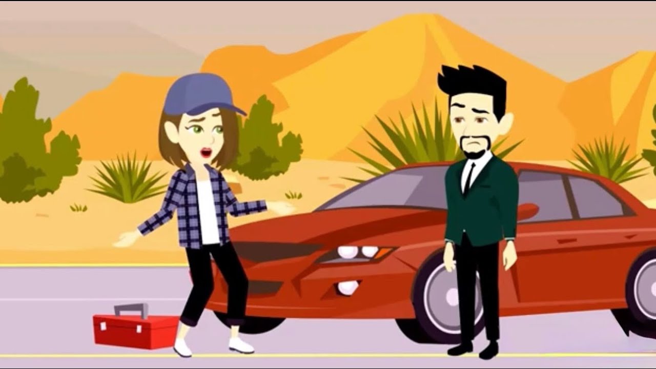 ازاي بنت بتصلح عربيات..زي السكر في الشاي يا عنيا🤣