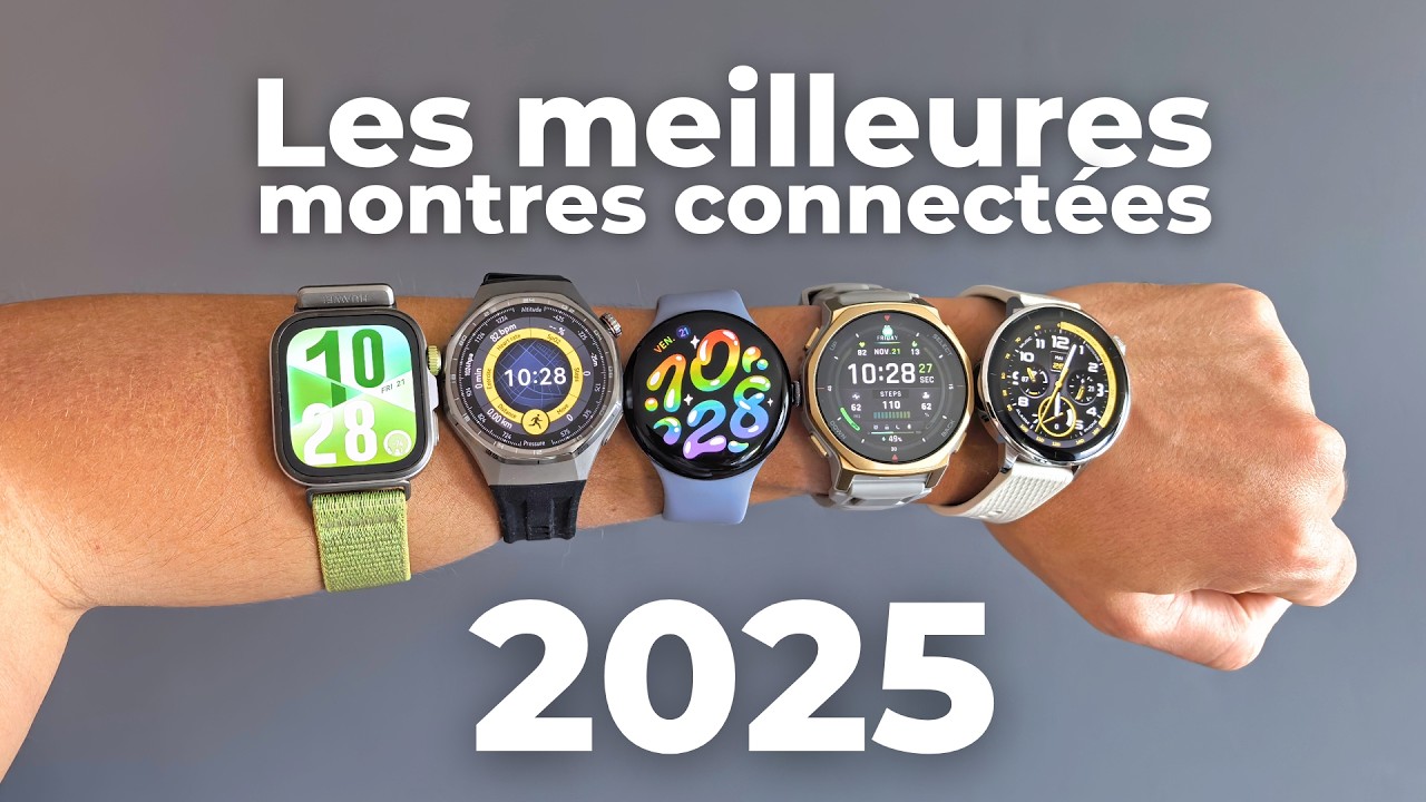 Les meilleures montres connectées à acheter en 2026