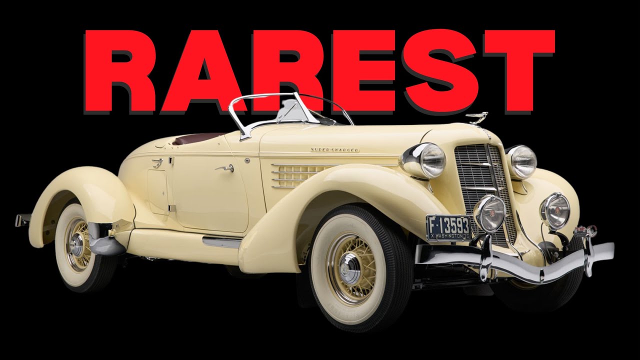 20 Rarest American Old Cars You’ve Probably Never Seen Before