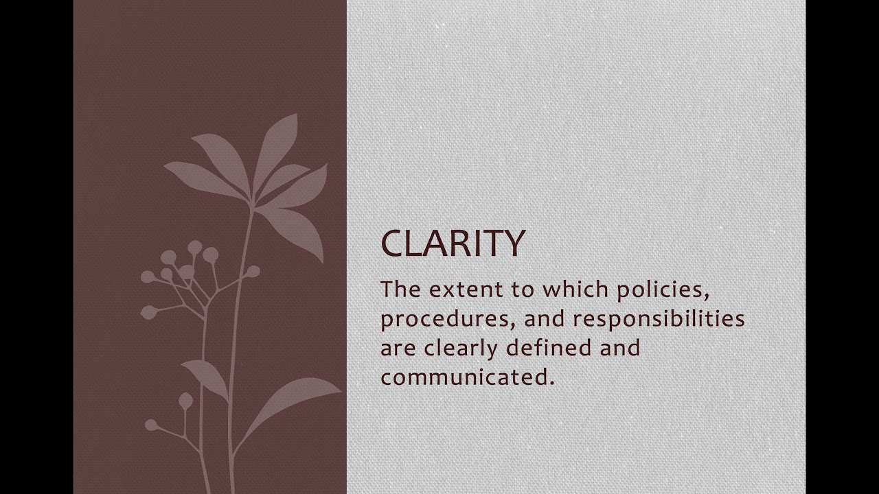 Ten Dimensions of Organizational Climate
