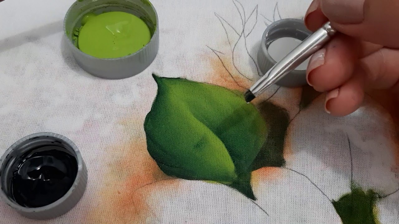 Pintando folha simples