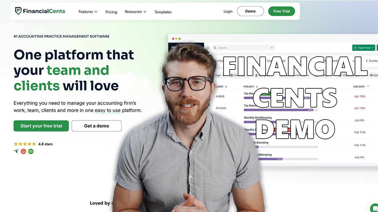 Демонстрация Financial Cents — универсальной платформы для управления фирмой