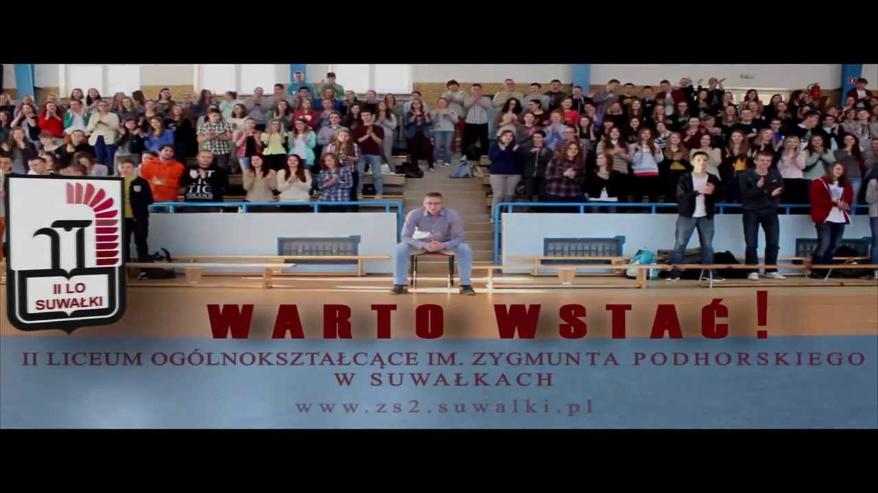II LO SUWAŁKI - WARTO WSTAĆ!