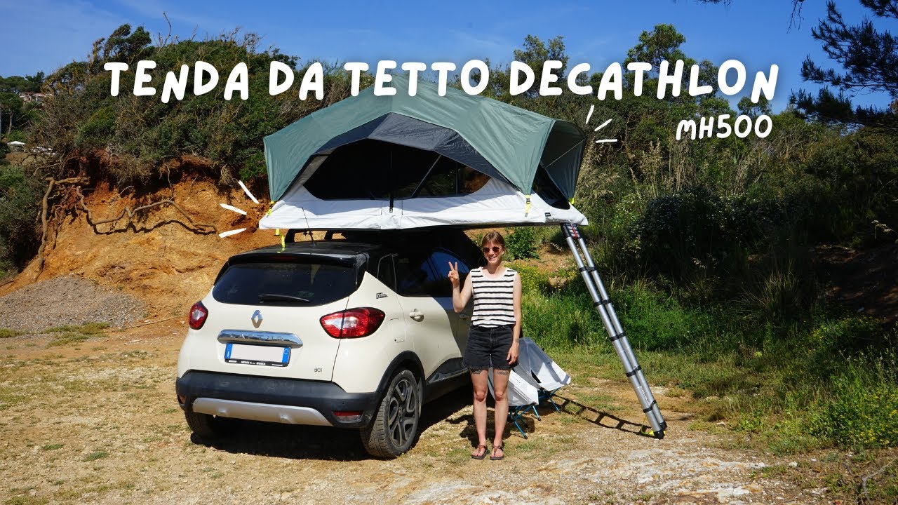 La mia tenda da tetto Decathlon MH500 🏕️ Tour completo