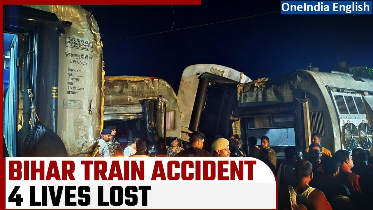 Bihar Train Accident | 4 Dead, 80 Injured After North East Express Train Derails In Bihar | Oneindia