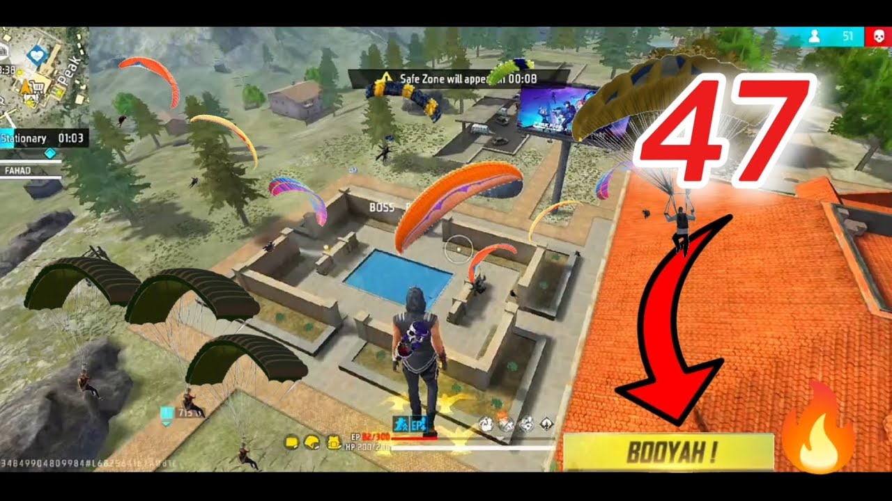 47 Kills 💪🏻🔥 99% Headshot Rate ⚡| Solo Vs Squad Full Rush Gameplay | low an device 📱 Free Fire 