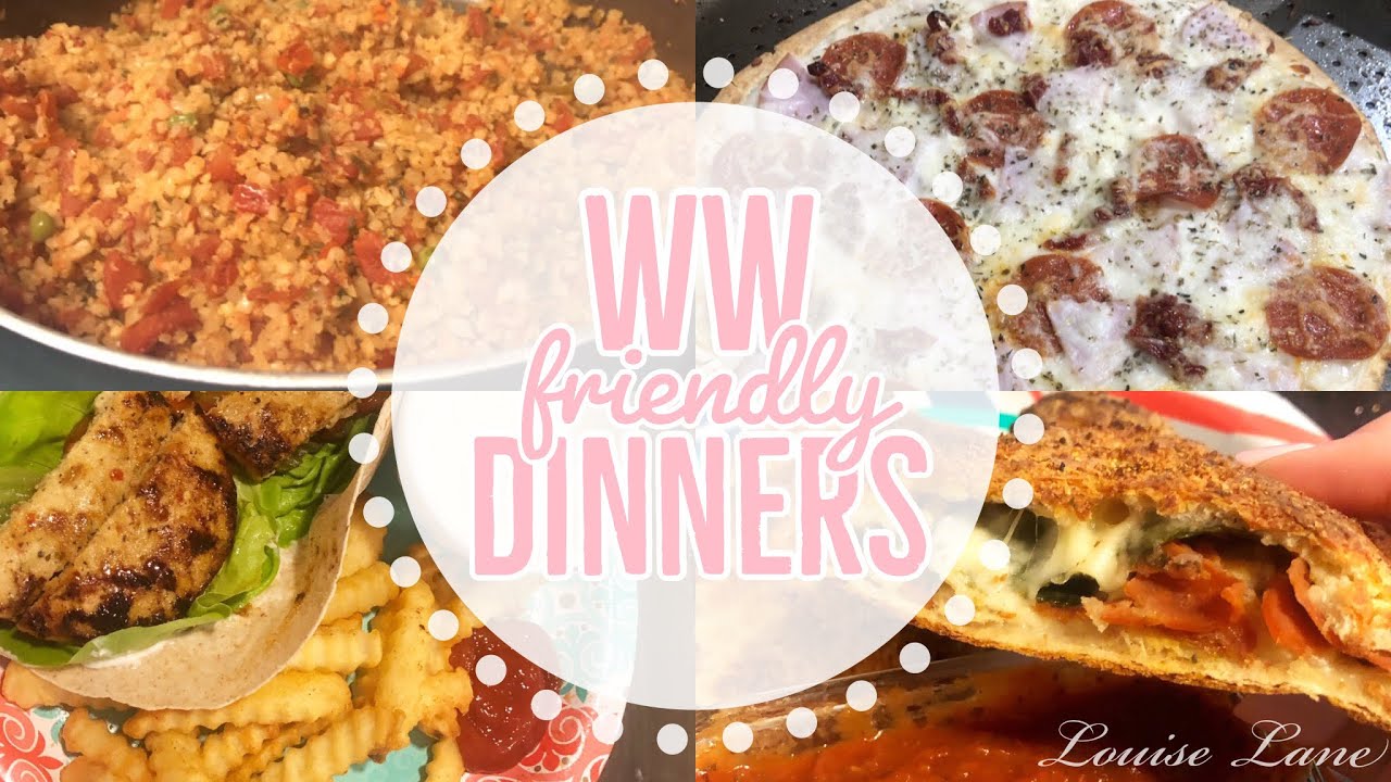 QUICK & EASY WW DINNERS | COOKING FOR ONE | WW FREESTYLE RECIPES
