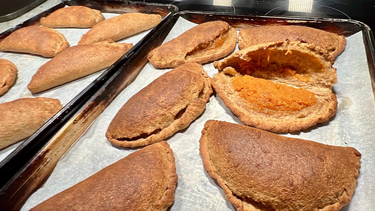 EMPANADAS DE CALABAZA 🎃 INTEGRALES