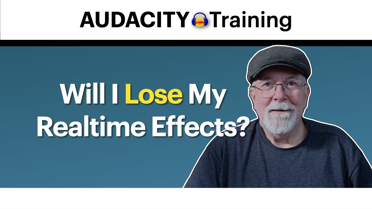 How To Export Audio With Realtime Effects in Audacity