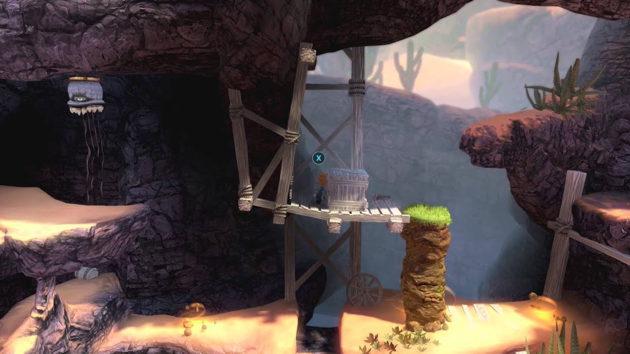 Max: The Curse of Brotherhood Level 1-4 Black Rock Canyon (Part 3)