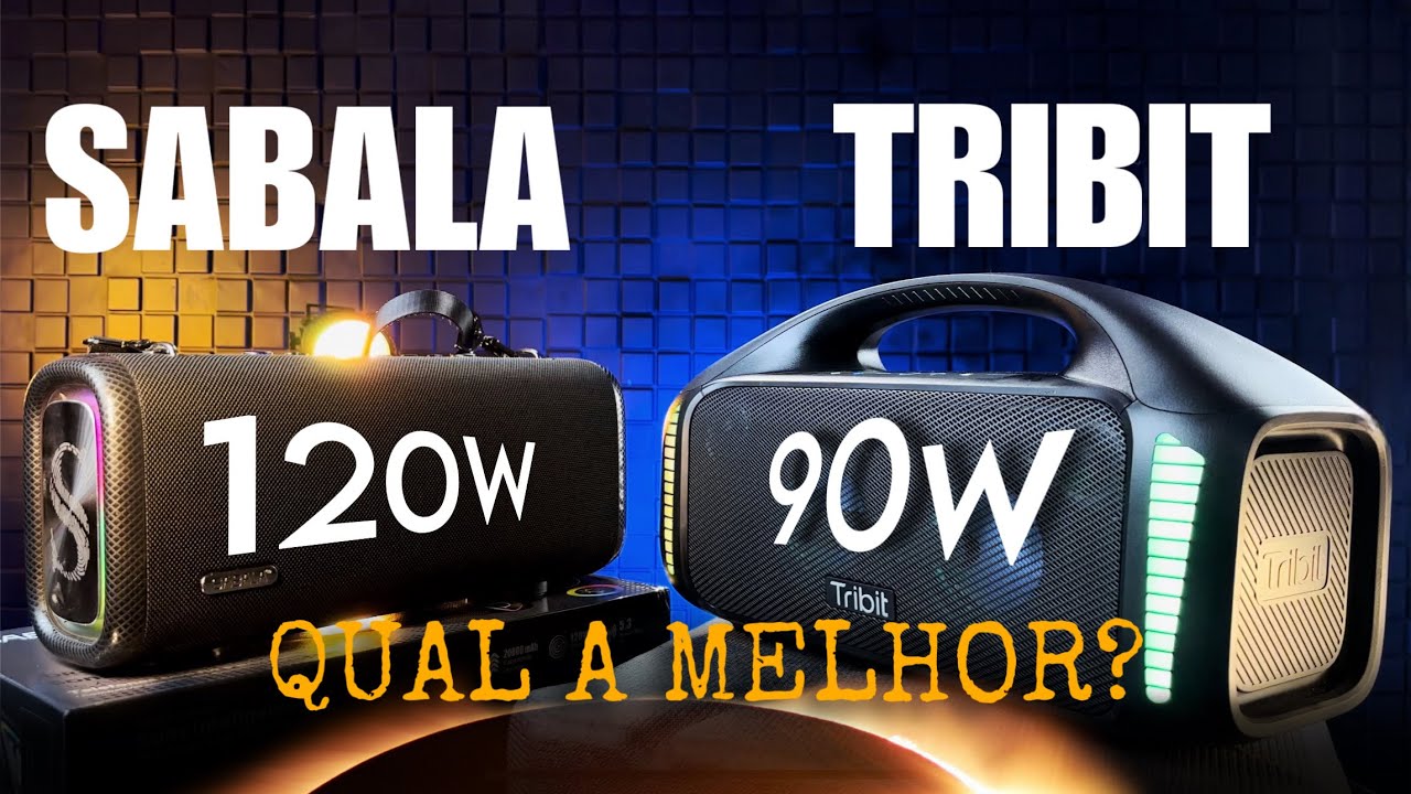 🌟SABALA - DR 908 VS TRIBIT Stormbox BLAST. PURA POTÊNCIA!!!