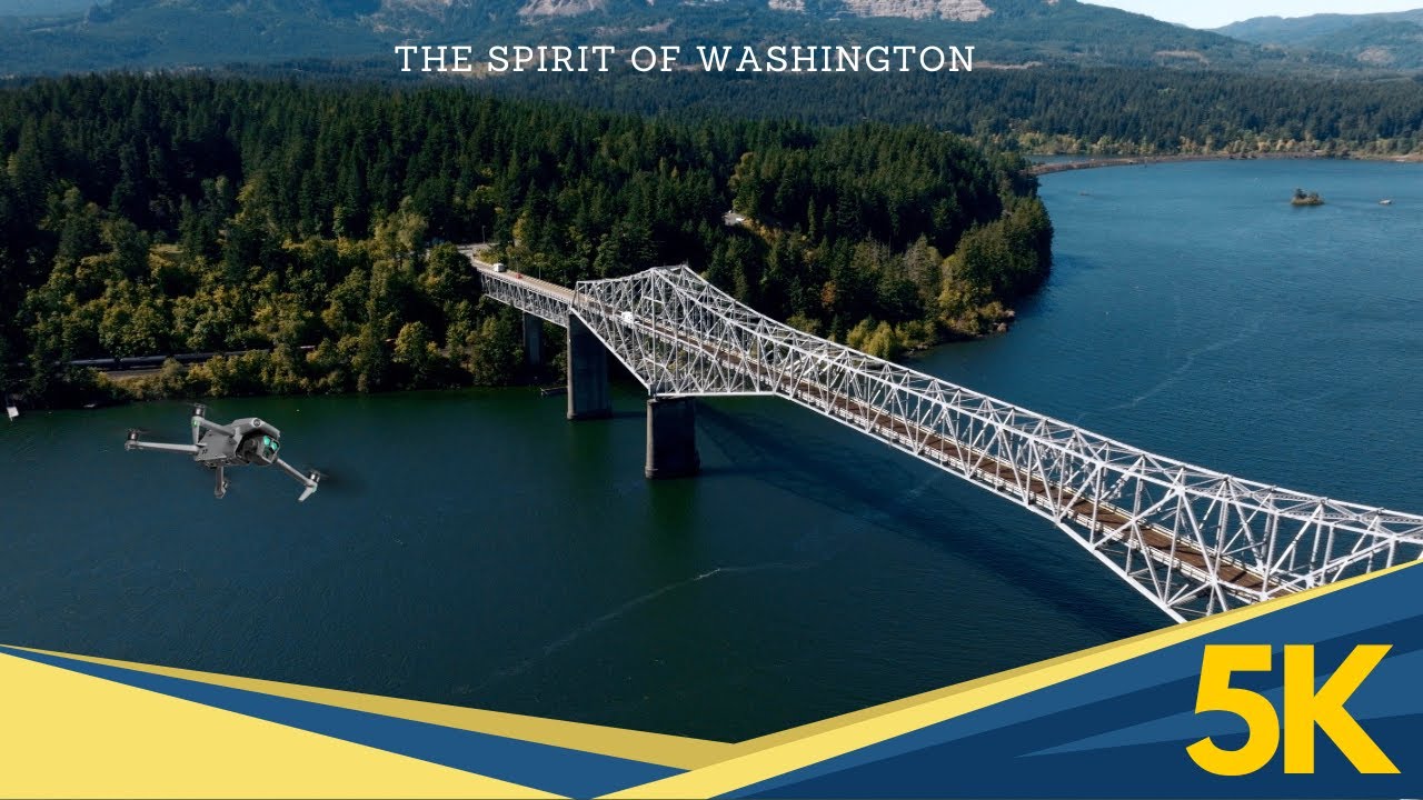 The Spirit Of Washington | Filmed on DJI Mavic 3 Pro CINE | 5K Video