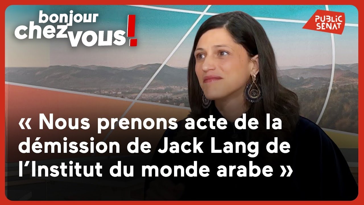 Éléonore Caroit : « Nous prenons acte de la démission de Jack Lang de l’Institut du monde arabe »