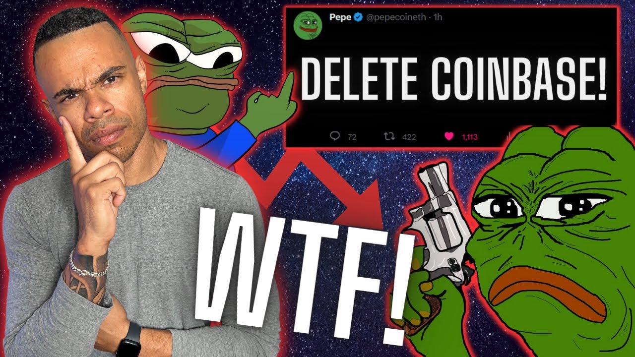 PEPE - Did Coinbase trick us?! 🐸🚨Delete Coinbase?! INSANE NEWS!