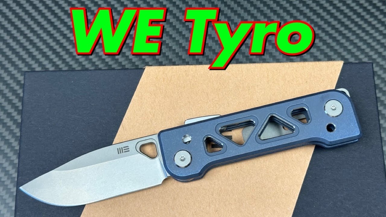 WE Knives / SNECX Tyro  !  Super lock !