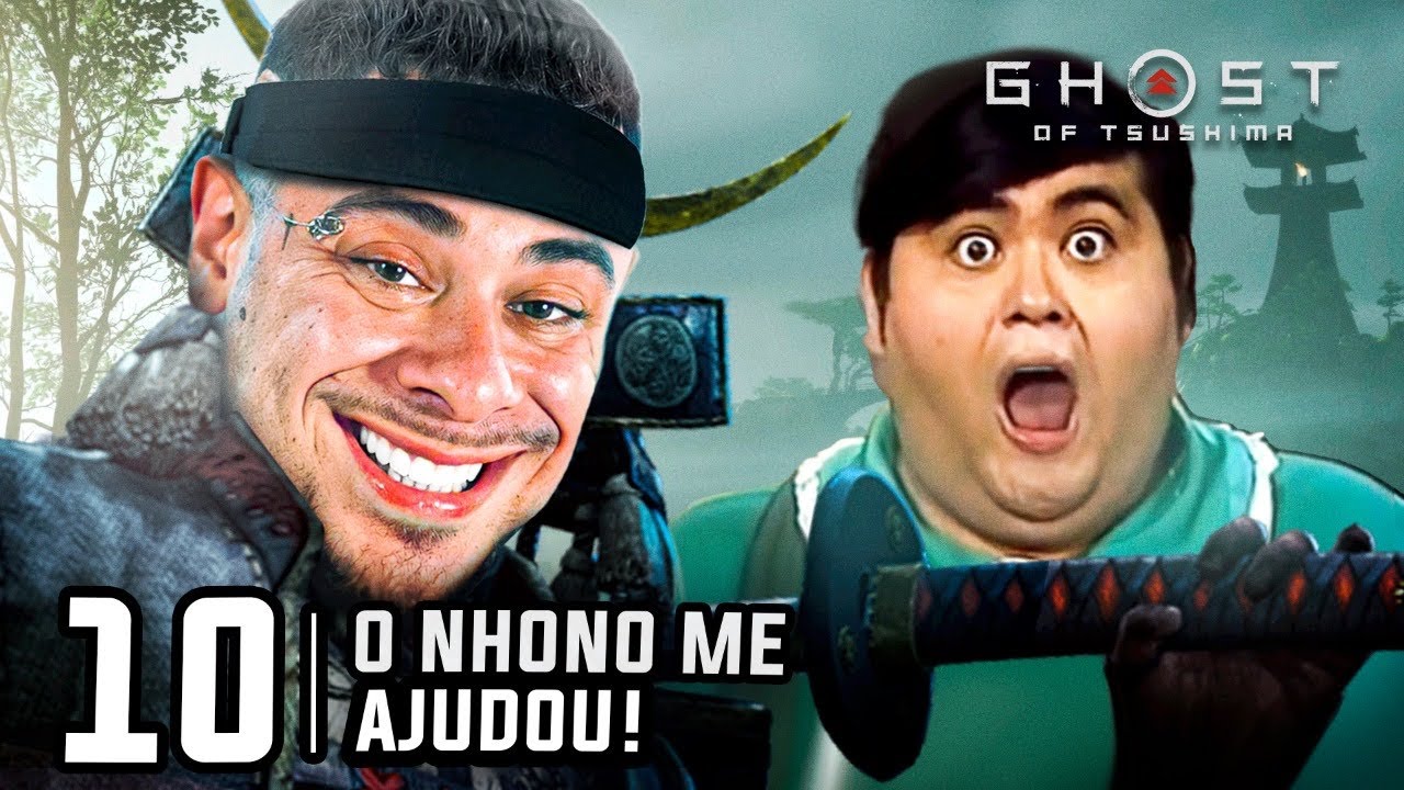 GHOST OF TSUSHIMA #10 - O GORDOLA CHEGOU AJUDANDO! - LEO STRONDA