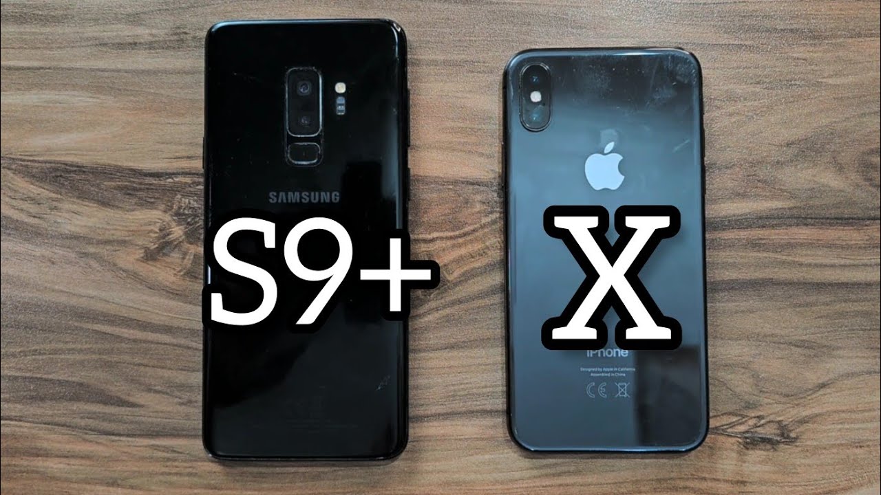 Samsung Galaxy S9+ vs iPhone X in 2023